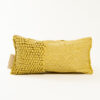 CORN COB COVER PILLOW Amarelo- Fibras Diversas "Upcycling"