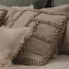 GORREANA COVER PILLOW Camel- 100% Algodão Orgânico com botões de coco - Image 6