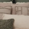 GORREANA COVER PILLOW JACQUARD TRICOT Verde- 100% Algodão Orgânico - Image 5